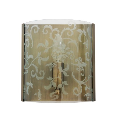 Светильник бра Colosseo 82706/1W MARIANGELA Светильник бра Colosseo 82706/1W MARIANGELAНакладные<br><br><br>Тип цоколя: E14<br>Количество ламп: 1<br>MAX мощность ламп, Вт: 40<br>Диаметр, мм мм: 195<br>Высота, мм: 205<br>Цвет арматуры: бронзовый