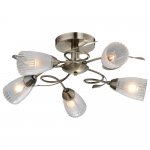 Люстра IDLamp 858/5PF Oldbronze