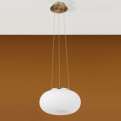 Eglo OPTICA 86813 Светильник подвесной Eglo OPTICA 86813 Светильник подвеснойОдиночные<br>Австрийское качество модели светильника Eglo 86813 не оставит равнодушным каждого купившего! Матовое закаленное стекло(пр-во Чехия), Никелированный матовый корпус и декор, выключателем, Класс изоляции 2 (двойная изоляция), IP 20, освещенность 1612 lm ,Н=1100D=280,2X60W,E27.<br><br>S освещ. до, м2: 8<br>Тип лампы: накаливания / энергосбережения / LED-светодиодная<br>Тип цоколя: E27<br>Количество ламп: 2<br>MAX мощность ламп, Вт: 2<br>Диаметр, мм мм: 280<br>Размеры основания, мм: 0<br>Высота, мм: 1100<br>Оттенок (цвет): белый<br>Цвет арматуры: серый<br>Общая мощность, Вт: 2X60W