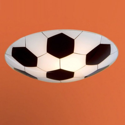 Eglo JUNIOR 1 87284 Детские Eglo JUNIOR 1 87284 ДетскиеДетские<br>Австрийское качество модели светильника Eglo 87284 не оставит равнодушным каждого купившего! Матовое закаленное стекло(пр-во Чехия) с дизайнерским изображением футбольного мяча, металический корпус белого цвета, Класс изоляции 1, IP 20. ,D=245,1X60W,E27.<br><br>S освещ. до, м2: 4<br>Тип лампы: накаливания / энергосбережения / LED-светодиодная<br>Тип цоколя: E27<br>Количество ламп: 1<br>MAX мощность ламп, Вт: 2<br>Диаметр, мм мм: 245<br>Размеры основания, мм: 0<br>Оттенок (цвет): дизайн футбольный мяч<br>Цвет арматуры: белый<br>Общая мощность, Вт: 1X60W