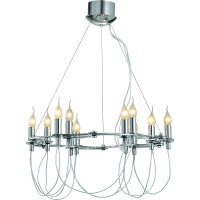 Светильник Divinare 8778/02 LM-12 Светильник Divinare 8778/02 LM-12Подвесные<br>Компания «Светодом» предлагает широкий ассортимент люстр от известных производителей. Представленные в нашем каталоге товары выполнены из современных материалов и обладают отличным качеством. Благодаря широкому ассортименту Вы сможете найти у нас люстру под любой интерьер. Мы предлагаем как классические варианты, так и современные модели, отличающиеся лаконичностью и простотой форм. Стильная люстра Divinare 8778/02 LM-12 станет украшением любого дома. Эта модель от известного производителя не оставит равнодушным ценителей красивых и оригинальных предметов интерьера. Люстра Divinare 8778/02 LM-12 обеспечит равномерное распределение света по всей комнате. При выборе обратите внимание на характеристики, позволяющие приобрести наиболее подходящую модель. Купить понравившуюся люстру по доступной цене Вы можете в интернет-магазине «Светодом».<br><br>S освещ. до, м2: 24<br>Крепление: Планка<br>Тип цоколя: E14<br>Количество ламп: 12<br>Ширина, мм: 560<br>MAX мощность ламп, Вт: 40<br>Диаметр, мм мм: 680<br>Размеры основания, мм: 140<br>Высота, мм: 1200<br>Цвет арматуры: серебристый хром