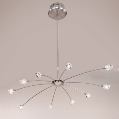Лстра EGLO 87943 Romance EG08047 никель Лстра EGLO 87943 Romance EG08047 никельПодвесные<br>Компани «Светодом» предлагает широкий ассортимент лстр от известных производителей. Представленные в нашем каталоге товары выполнены из современных материалов и обладат отличным качеством. Благодар широкому ассортименту Вы сможете найти у нас лстру под лбой интерьер. Мы предлагаем как классические варианты, так и современные модели, отличащиес лаконичность и простотой форм. <br>Стильна лстра Mw light 1210101 бок станет украшением лбого дома. Эта модель от известного производител не оставит равнодушным ценителей красивых и оригинальных предметов интерьера. Лстра Mw light 1210101 бок обеспечит равномерное распределение света по всей комнате. При выборе обратите внимание на характеристики, позволщие приобрести наиболее подходщу модель. <br>Купить понравившус лстру по доступной цене Вы можете в интернет-магазине «Светодом».<br><br>Установка на натжной потолок: Да<br>S освещ. до, м2: 10<br>Крепление: Планка<br>Тип лампы: галогенна/LED<br>Тип цокол: G4<br>Количество ламп: 10<br>MAX мощность ламп, Вт: 20<br>Диаметр, мм мм: 1000<br>Высота, мм: 1440<br>Цвет арматуры: серебристый