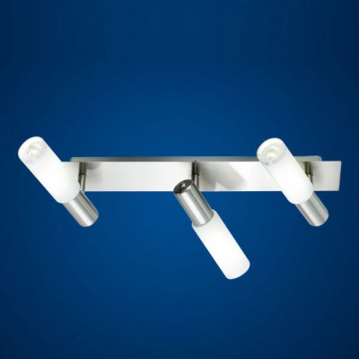 Eglo SAMANTA 87983 Светильник поворотный спот Eglo SAMANTA 87983 Светильник поворотный спотТройные<br>Светильники-споты – это оригинальные изделия с современным дизайном. Они позволяют не ограничивать свою фантазию при выборе освещения для интерьера. Такие модели обеспечивают достаточно качественный свет. Благодаря компактным размерам Вы можете использовать несколько спотов для одного помещения. Интернет-магазин «Светодом» предлагает необычный светильник-спот Eglo 87983 по привлекательной цене. Эта модель станет отличным дополнением к люстре, выполненной в том же стиле. Перед оформлением заказа изучите характеристики изделия. Купить светильник-спот Eglo 87983 в нашем онлайн-магазине Вы можете либо с помощью формы на сайте, либо по указанным выше телефонам. Обратите внимание, что мы предлагаем доставку не только по Москве и Екатеринбургу, но и всем остальным российским городам.<br><br>S освещ. до, м2: 2<br>Тип лампы: накал-я - энергосбер-я<br>Тип цоколя: E14<br>Количество ламп: 3<br>Ширина, мм: 70<br>MAX мощность ламп, Вт: 9<br>Расстояние от стены, мм: 198<br>Высота, мм: 514<br>Цвет арматуры: серый