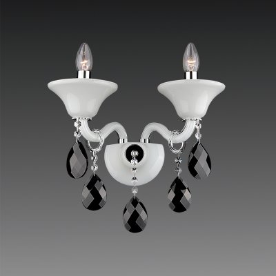 Lightstar Bianca 881620 Светильник настенный бра Lightstar Bianca 881620 Светильник настенный браХай-тек<br><br><br>S освещ. до, м2: 8<br>Тип лампы: накаливания / энергосбережения / LED-светодиодная<br>Тип цоколя: E14<br>Количество ламп: 2<br>Ширина, мм: 360<br>MAX мощность ламп, Вт: 60<br>Размеры: H340 W360 отступ 200<br>Высота, мм: 340<br>Цвет арматуры: белый