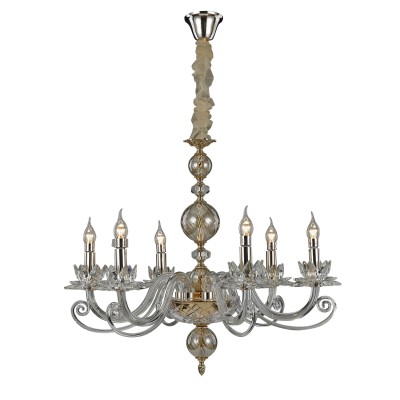 Светильник Divinare 8820/09 LM-6 Светильник Divinare 8820/09 LM-6Подвесные<br><br><br>Установка на натяжной потолок: Да<br>S освещ. до, м2: 12<br>Тип лампы: Накаливания / энергосбережения / светодиодная<br>Тип цоколя: E14<br>Количество ламп: 6<br>MAX мощность ламп, Вт: 40W<br>Диаметр, мм мм: 740<br>Высота, мм: 1080