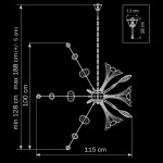 Люстра подвесная Lightstar 893121 Celesta