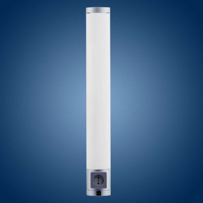 Eglo LIKA 89964 Кухонные светильники Eglo LIKA 89964 Кухонные светильникиДля кухни<br>Австрийское качество модели светильника Eglo 89964 не оставит равнодушным каждого купившего! Плафон матовый белый пластик, пластиковый хромированный корпус, Класс изоляции 2 (двойная изоляция), выключатель на корпусе, втроенная розетка, IP 20, Экологически безопасные технологии., освещенность 685 lm , L=675B=85А=50,1X13W(G5).<br><br>S освещ. до, м2: 2<br>Тип лампы: люминесцентная<br>Тип цоколя: G5<br>Количество ламп: 1<br>Ширина, мм: 85<br>MAX мощность ламп, Вт: 2<br>Размеры основания, мм: 0<br>Длина, мм: 675<br>Расстояние от стены, мм: 50<br>Оттенок (цвет): белый<br>Цвет арматуры: серебристый<br>Общая мощность, Вт: 1X13W