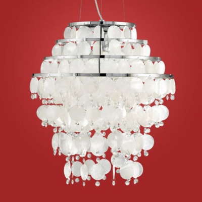 Eglo CHIPSY 90033 Светильник подвесной Eglo CHIPSY 90033 Светильник подвеснойПодвесные<br>Австрийское качество модели светильника Eglo 90033 не оставит равнодушным каждого купившего! Перламутровые лепестки из натуральной морской раковины, Кристаллы (хрусталь Пр-во Египет Asfour), Хромированный глянцевый ажурный корпус, Класс изоляции 2 (двойная изоляция), IP 20, освещенность 4020 lm ,Н=1100D=460,3X100W,E27.<br><br>Установка на натяжной потолок: Да<br>S освещ. до, м2: 9<br>Крепление: Планка<br>Тип лампы: накаливания / энергосбережения / LED-светодиодная<br>Тип цоколя: E27<br>Количество ламп: 3<br>MAX мощность ламп, Вт: 60<br>Диаметр, мм мм: 460<br>Размеры основания, мм: 0<br>Высота, мм: 1100<br>Оттенок (цвет): жемчужный, прозрачный<br>Цвет арматуры: серебристый<br>Общая мощность, Вт: 3X60W