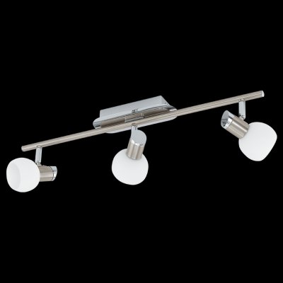 Eglo SESTO1 92625 Светильник поворотный спот Eglo SESTO1 92625 Светильник поворотный спотТройные<br>Светильники-споты – это оригинальные изделия с современным дизайном. Они позволяют не ограничивать свою фантазию при выборе освещения для интерьера. Такие модели обеспечивают достаточно качественный свет. Благодаря компактным размерам Вы можете использовать несколько спотов для одного помещения. Интернет-магазин «Светодом» предлагает необычный светильник-спот Eglo 92625 по привлекательной цене. Эта модель станет отличным дополнением к люстре, выполненной в том же стиле. Перед оформлением заказа изучите характеристики изделия. Купить светильник-спот Eglo 92625 в нашем онлайн-магазине Вы можете либо с помощью формы на сайте, либо по указанным выше телефонам. Обратите внимание, что мы предлагаем доставку не только по Москве и Екатеринбургу, но и всем остальным российским городам.<br><br>S освещ. до, м2: 6<br>Тип лампы: галогенная / LED-светодиодная<br>Тип цоколя: G9<br>Количество ламп: 3<br>Ширина, мм: 65<br>MAX мощность ламп, Вт: 33<br>Длина, мм: 560