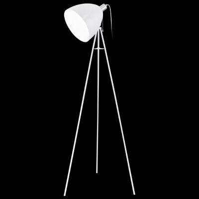 Eglo DON DIEGO 92891 Торшер напольный Eglo DON DIEGO 92891 Торшер напольныйНа треноге<br>Торшер – это не просто функциональный предмет интерьера, позволяющий обеспечить дополнительное освещение, но и оригинальный декоративный элемент. Интернет-магазин «Светодом» предлагает стильные модели от известных производителей по доступным ценам. У нас Вы найдете и классические напольные светильники, и современные варианты. Торшер 92891 Eglo сразу же привлекает внимание благодаря своему необычному дизайну. Модель выполнена из качественных материалов, что обеспечит ее надежную и долговечную работу. Такой напольный светильник можно использовать для интерьера не только гостиной, но и спальни или кабинета. Купить торшер 92891 Eglo по выгодной стоимости Вы можете с помощью нашего сайта. У нас склады в Москве, Екатеринбурге, Санкт-Петербурге, Новосибирске и другим городам России.<br><br>S освещ. до, м2: 4<br>Тип лампы: накаливания / энергосбережения / LED-светодиодная<br>Тип цоколя: E27<br>Количество ламп: 1<br>MAX мощность ламп, Вт: 60<br>Диаметр, мм мм: 600<br>Размеры основания, мм: 0<br>Высота, мм: 1355<br>Цвет арматуры: белый<br>Общая мощность, Вт: 1X60W