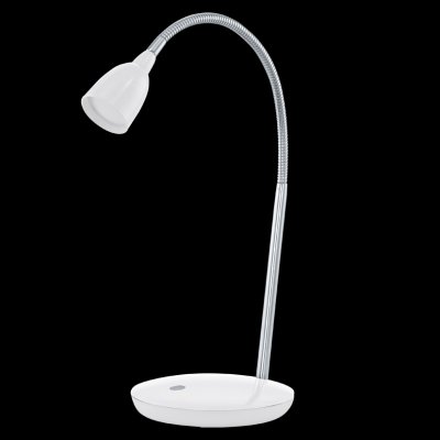 Eglo DURENGO 93078 Офисная настольная лампа Eglo DURENGO 93078 Офисная настольная лампаСветодиодные<br>Настольная лампа – это не просто источник дополнительного освещения, но и оригинальный элемент декора. Его можно установить в спальне, гостиной, кабинете и других комнатах. Интернет-магазин «Светодом» предлагает настольные лампы разных стилей по доступным ценам. Благодаря большому ассортименту Вы обязательно найдете в нашем каталоге именно ту модель, которую искали. Настольная лампа Eglo 93078 – прекрасный вариант для завершения интерьера. Ее можно включить одновременно с люстрой для более яркого освещения или без нее для создания уютной атмосферы, настраивающей на отдых. Купить настольную лампу Eglo 93078 Вы можете с помощью виртуальной «Корзины» или по контактным номерам, указанным на сайте.<br><br>Цветовая t, К: 3000 (теплый белый)<br>Тип лампы: LED - светодиодная<br>Тип цоколя: LED<br>Диаметр, мм мм: 160<br>Размеры основания, мм: 160<br>Высота, мм: 380<br>Цвет арматуры: белый<br>Общая мощность, Вт: 3W