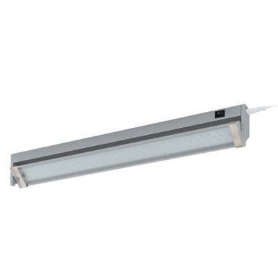 Eglo LED DOJA 93332 Светильники для ванной комнаты и зеркал Eglo LED DOJA 93332 Светильники для ванной комнаты и зеркалСветодиодные LED<br><br><br>Цветовая t, К: 4000 (белый)<br>Тип цоколя: LED<br>Размеры основания, мм: 0<br>Длина, мм: 350<br>Расстояние от стены, мм: 85<br>Высота, мм: 30<br>Оттенок (цвет): прозрачный<br>Цвет арматуры: серебряный<br>Общая мощность, Вт: 3,6W
