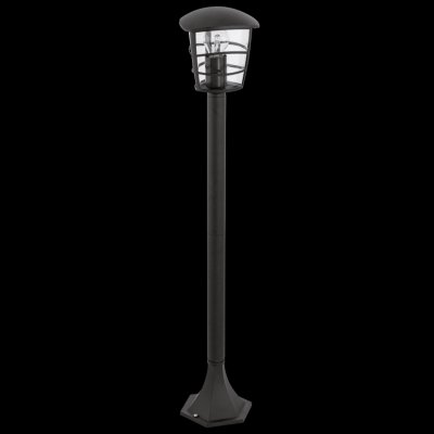 Eglo ALORIA 93408 светильник уличный Eglo ALORIA 93408 светильник уличныйОдиночные фонари<br>Обеспечение качественного уличного освещения – важная задача для владельцев коттеджей. Компания «Светодом» предлагает современные светильники, которые порадуют Вас отличным исполнением. В нашем каталоге представлена продукция известных производителей, пользующихся популярностью благодаря высокому качеству выпускаемых товаров. Уличный светильник Eglo 93408 не просто обеспечит качественное освещение, но и станет украшением Вашего участка. Модель выполнена из современных материалов и имеет влагозащитный корпус, благодаря которому ей не страшны осадки. Купить уличный светильник Eglo 93408, представленный в нашем каталоге, можно с помощью онлайн-формы для заказа. Чтобы задать имеющиеся вопросы, звоните нам по указанным телефонам. Мы доставим Ваш заказ не только в Москву и Екатеринбург, но и другие города.<br><br>Тип лампы: накаливания / энергосбережения / LED-светодиодная<br>Тип цоколя: E27<br>Ширина, мм: 170<br>MAX мощность ламп, Вт: 60<br>Размеры основания, мм: 170<br>Длина, мм: 170<br>Высота, мм: 940<br>Оттенок (цвет): прозрачный<br>Цвет арматуры: черный<br>Общая мощность, Вт: 2
