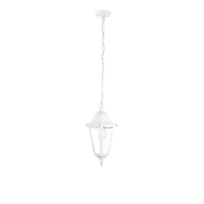 Eglo NAVEDO 93444 светильник уличный Eglo NAVEDO 93444 светильник уличныйПодвесные<br>Обеспечение качественного уличного освещения – важная задача для владельцев коттеджей. Компания «Светодом» предлагает современные светильники, которые порадуют Вас отличным исполнением. В нашем каталоге представлена продукция известных производителей, пользующихся популярностью благодаря высокому качеству выпускаемых товаров. Уличный светильник Eglo 93444 не просто обеспечит качественное освещение, но и станет украшением Вашего участка. Модель выполнена из современных материалов и имеет влагозащитный корпус, благодаря которому ей не страшны осадки. Купить уличный светильник Eglo 93444, представленный в нашем каталоге, можно с помощью онлайн-формы для заказа. Чтобы задать имеющиеся вопросы, звоните нам по указанным телефонам.<br><br>Тип лампы: накаливания / энергосбережения / LED-светодиодная<br>Тип цоколя: E27<br>Количество ламп: 1<br>MAX мощность ламп, Вт: 60<br>Диаметр, мм мм: 230<br>Высота, мм: 1045<br>Оттенок (цвет): прозрачный<br>Цвет арматуры: белый<br>Общая мощность, Вт: 2