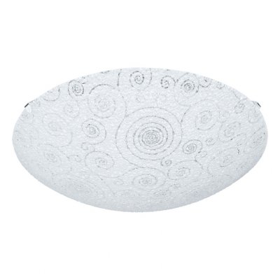 Eglo RICONTO 93535 Настенно-потолочный светильник Eglo RICONTO 93535 Настенно-потолочный светильникКруглые<br>Настенно-потолочные светильники – это универсальные осветительные варианты, которые подходят для вертикального и горизонтального монтажа. В интернет-магазине «Светодом» Вы можете приобрести подобные модели по выгодной стоимости. В нашем каталоге представлены как бюджетные варианты, так и эксклюзивные изделия от производителей, которые уже давно заслужили доверие дизайнеров и простых покупателей. Настенно-потолочный светильник Eglo 93535 станет прекрасным дополнением к основному освещению. Благодаря качественному исполнению и применению современных технологий при производстве эта модель будет радовать Вас своим привлекательным внешним видом долгое время. Приобрести настенно-потолочный светильник Eglo 93535 можно, находясь в любой точке России. Компания «Светодом» осуществляет доставку заказов не только по Москве и Екатеринбургу, но и в остальные города.<br><br>S освещ. до, м2: 5<br>Цветовая t, К: 3000 (теплый белый)<br>Тип лампы: LED - светодиодная<br>Тип цоколя: LED<br>MAX мощность ламп, Вт: 12<br>Диаметр, мм мм: 315<br>Размеры основания, мм: 0<br>Расстояние от стены, мм: 100<br>Оттенок (цвет): белый, прозрачный<br>Цвет арматуры: белый<br>Общая мощность, Вт: 12W