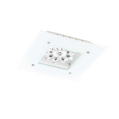 Eglo BENALUA 93573 Настенно-потолочный светильник Eglo BENALUA 93573 Настенно-потолочный светильникПотолочные<br>Компания «Светодом» предлагает широкий ассортимент люстр от известных производителей. Представленные в нашем каталоге товары выполнены из современных материалов и обладают отличным качеством. Благодаря широкому ассортименту Вы сможете найти у нас люстру под любой интерьер. Мы предлагаем как классические варианты, так и современные модели, отличающиеся лаконичностью и простотой форм. <br>Стильная люстра Eglo 93573 станет украшением любого дома. Эта модель от известного производителя не оставит равнодушным ценителей красивых и оригинальных предметов интерьера. Люстра Eglo 93573 обеспечит равномерное распределение света по всей комнате. При выборе обратите внимание на характеристики, позволяющие приобрести наиболее подходящую модель. <br>Купить понравившуюся люстру по доступной цене Вы можете в интернет-магазине «Светодом».<br><br>Установка на натяжной потолок: Да<br>S освещ. до, м2: 7<br>Крепление: Планка<br>Цветовая t, К: 3000 (теплый белый)<br>Тип лампы: LED - светодиодная<br>Тип цоколя: LED<br>Количество ламп: 4<br>Ширина, мм: 370<br>MAX мощность ламп, Вт: 4,5<br>Размеры основания, мм: 0<br>Длина, мм: 370<br>Расстояние от стены, мм: 75<br>Оттенок (цвет): белый, прозрачный<br>Цвет арматуры: белый<br>Общая мощность, Вт: 4X4,5W