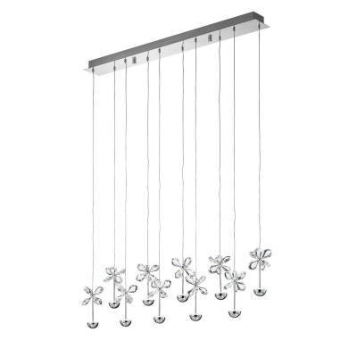 Eglo PIANOPOLI 93663 Светодиодный подвес Eglo PIANOPOLI 93663 Светодиодный подвесДлинные 4+<br>Подвесной светильник – это универсальный вариант, подходящий для любой комнаты. Сегодня производители предлагают огромный выбор таких моделей по самым разным ценам. В каталоге интернет-магазина «Светодом» мы собрали большое количество интересных и оригинальных светильников по выгодной стоимости. Вы можете приобрести их с доставкой в Москву, Екатеринбург и любой другой город России. Подвесной светильник Eglo 93663 сразу же привлечет внимание Ваших гостей благодаря стильному исполнению. Благородный дизайн позволит использовать эту модель практически в любом интерьере. Она обеспечит достаточно света и при этом легко монтируется. Чтобы купить подвесной светильник Eglo 93663, воспользуйтесь формой на нашем сайте или позвоните менеджерам интернет-магазина.<br><br>Тип лампы: LED - светодиодная<br>Количество ламп: 10<br>Ширина, мм: 870<br>MAX мощность ламп, Вт: 2.5<br>Длина, мм: 100<br>Высота, мм: 1100