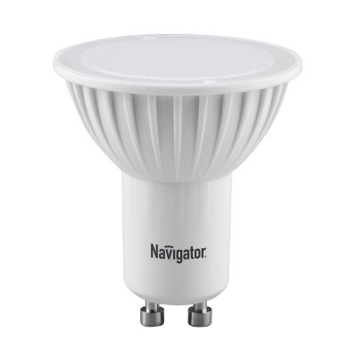 Лампа Navigator 94 227 NLL-PAR16-7W-230-4K-GU10 Лампа Navigator 94 227 NLL-PAR16-7W-230-4K-GU10Зеркальные Gu10<br>Navigator NLL-MR16-3(5,7) и NLL-PAR16-3(5,7) – светодиoдные энергосберегающие лампы направленного свeта. Светодиодные лампы повторяют форму и размеры стандартных галогенных ламп MR16 и PAR16 и идеальноподходят к любому светильнику, в котором используются данные типы ламп. Высокоэффективные планарные светодиоды Epistar, Ragt 80 85 Лм/Вт Цилиндрический радиатор, состоящий из композитного материала на основе алюминия и пластика, способствует более эффективному снижению температуры внутри лампы и, как следствие, увеличению ее срока службы Высокоэффективный драйвер, построенный на интегральной микросхеме, обеспечивает стабильную работу при широком диапазоне входных напряжений (170–260 В) Срок службы 30 000 часов<br><br>Тип товара: Лампа светодиодная NLL LED<br>Скидка, %: 10<br>Тип лампы: LED - светодиодная<br>Тип цоколя: GU10<br>MAX мощность ламп, Вт: 7<br>Диаметр, мм мм: 50<br>Высота, мм: 57