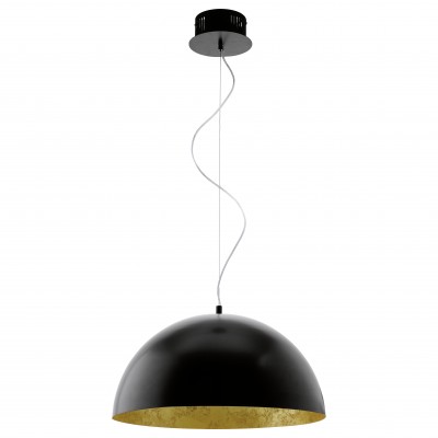 Eglo GAETANO 94228 Светильник подвесной Eglo GAETANO 94228 Светильник подвеснойОдиночные<br>Подвесной светильник – это универсальный вариант, подходящий для любой комнаты. Сегодня производители предлагают огромный выбор таких моделей по самым разным ценам. В каталоге интернет-магазина «Светодом» мы собрали большое количество интересных и оригинальных светильников по выгодной стоимости. Вы можете приобрести их в Москве, Екатеринбурге и любом другом городе России. Подвесной светильник Eglo 94228 сразу же привлечет внимание Ваших гостей благодаря стильному исполнению. Благородный дизайн позволит использовать эту модель практически в любом интерьере. Она обеспечит достаточно света и при этом легко монтируется. Чтобы купить подвесной светильник Eglo 94228, воспользуйтесь формой на нашем сайте или позвоните менеджерам интернет-магазина.<br><br>S освещ. до, м2: 10<br>Цветовая t, К: 3000 (теплый белый)<br>Тип лампы: LED<br>Тип цоколя: LED<br>Количество ламп: 1<br>MAX мощность ламп, Вт: 24<br>Диаметр, мм мм: 530<br>Размеры основания, мм: 0<br>Высота, мм: 1100<br>Оттенок (цвет): черный, золотой<br>Цвет арматуры: черный<br>Общая мощность, Вт: 24W