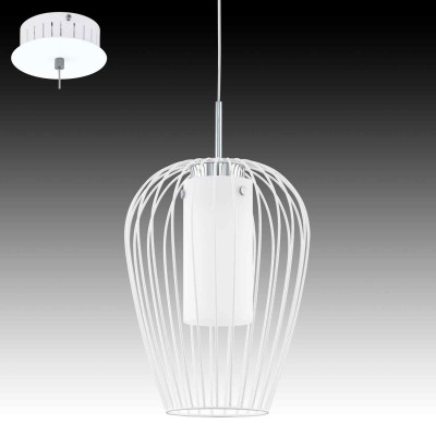 Eglo VENCINO 94338 Светильник подвесной Eglo VENCINO 94338 Светильник подвеснойОдиночные<br>Подвесной светильник – это универсальный вариант, подходящий для любой комнаты. Сегодня производители предлагают огромный выбор таких моделей по самым разным ценам. В каталоге интернет-магазина «Светодом» мы собрали большое количество интересных и оригинальных светильников по выгодной стоимости. Вы можете приобрести их в Москве, Екатеринбурге и любом другом городе России. Подвесной светильник Eglo 94338 сразу же привлечет внимание Ваших гостей благодаря стильному исполнению. Благородный дизайн позволит использовать эту модель практически в любом интерьере. Она обеспечит достаточно света и при этом легко монтируется. Чтобы купить подвесной светильник Eglo 94338, воспользуйтесь формой на нашем сайте или позвоните менеджерам интернет-магазина.<br><br>S освещ. до, м2: 1<br>Цветовая t, К: 3000 (теплый белый)<br>Тип лампы: LED<br>Тип цоколя: LED<br>Количество ламп: 1<br>MAX мощность ламп, Вт: 6<br>Диаметр, мм мм: 160<br>Высота, мм: 1100<br>Оттенок (цвет): белое покрытие<br>Цвет арматуры: белый<br>Общая мощность, Вт: 1X6W