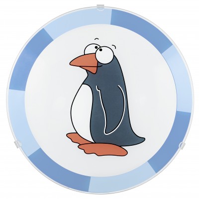 Eglo BIUBIU 94457 Настенно-потолочные светильники Eglo BIUBIU 94457 Настенно-потолочные светильникиДля детской<br>Настенно-потолочные светильники – это универсальные осветительные варианты, которые подходят для вертикального и горизонтального монтажа. В интернет-магазине «Светодом» Вы можете приобрести подобные модели по выгодной стоимости. В нашем каталоге представлены как бюджетные варианты, так и эксклюзивные изделия от производителей, которые уже давно заслужили доверие дизайнеров и простых покупателей. Настенно-потолочный светильник Eglo 94457 станет прекрасным дополнением к основному освещению. Благодаря качественному исполнению и применению современных технологий при производстве эта модель будет радовать Вас своим привлекательным внешним видом долгое время. Приобрести настенно-потолочный светильник Eglo 94457 можно, находясь в любой точке России.<br><br>S освещ. до, м2: 1<br>Тип лампы: Накаливания / энергосбережения / светодиодная<br>Тип цоколя: E27<br>Цвет арматуры: белый<br>Диаметр, мм мм: 250<br>Размеры основания, мм: 0<br>Оттенок (цвет): дизайн пингвин<br>Общая мощность, Вт: 1X60W