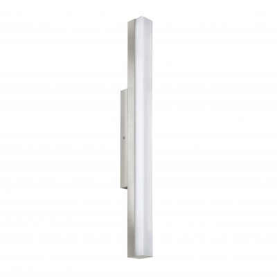 Eglo TORRETTA 94617 Светильники для ванной комнаты и зеркал Eglo TORRETTA 94617 Светильники для ванной комнаты и зеркалДля картин/зеркал<br><br><br>Цветовая t, К: 4000 (белый)<br>Тип цоколя: LED<br>Ширина, мм: 40<br>Расстояние от стены, мм: 75<br>Высота, мм: 600<br>Оттенок (цвет): белый<br>Цвет арматуры: серебристый<br>Общая мощность, Вт: 16W