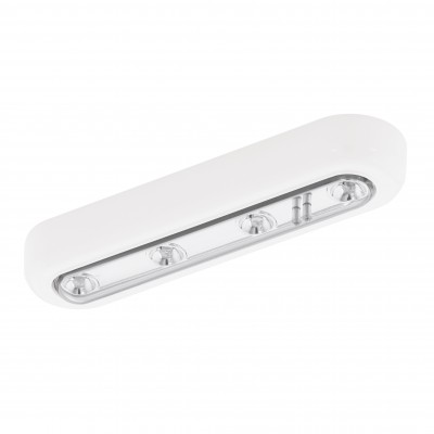 Eglo BALIOLA 94687 Кухонные светильники Eglo BALIOLA 94687 Кухонные светильникиДлинные<br>Настенно-потолочные светильники – это универсальные осветительные варианты, которые подходят для вертикального и горизонтального монтажа. В интернет-магазине «Светодом» Вы можете приобрести подобные модели по выгодной стоимости. В нашем каталоге представлены как бюджетные варианты, так и эксклюзивные изделия от производителей, которые уже давно заслужили доверие дизайнеров и простых покупателей. <br>Настенно-потолочный светильник Eglo 94687 станет прекрасным дополнением к основному освещению. Благодаря качественному исполнению и применению современных технологий при производстве эта модель будет радовать Вас своим привлекательным внешним видом долгое время. <br>Приобрести настенно-потолочный светильник Eglo 94687 можно, находясь в любой точке России. Компания «Светодом» осуществляет доставку заказов не только по Москве и Екатеринбургу, но и в остальные города.<br><br>S освещ. до, м2: 1<br>Цветовая t, К: 3000 (теплый белый)<br>Тип цоколя: LED<br>Количество ламп: 4<br>MAX мощность ламп, Вт: 0,06<br>Размеры основания, мм: 0<br>Длина, мм: 178<br>Расстояние от стены, мм: 30<br>Высота, мм: 45<br>Цвет арматуры: серебристый<br>Общая мощность, Вт: 4X0,06W