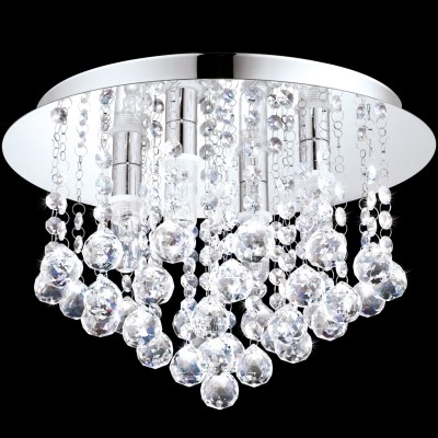 Eglo ALMONTE 94878 Светильник для ванной комнаты Eglo ALMONTE 94878 Светильник для ванной комнатыПотолочные<br>Светодиодный потолочный светильник ALMONTE, 4x2,5W (G9), ?350, H230, IP44, сталь, хром/стекло, хрусталь применяется преимущественно в домашнем освещении с использованием стандартных выключателей и переключателей для сетей 220V.<br><br>Установка на натяжной потолок: Ограничено<br>S освещ. до, м2: 5<br>Крепление: Планка<br>Тип лампы: LED - светодиодная<br>Тип цоколя: G9<br>Количество ламп: 4<br>MAX мощность ламп, Вт: 3<br>Диаметр, мм мм: 350<br>Высота, мм: 230<br>Цвет арматуры: серебристый