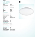 Светильник для ванной комнаты Eglo 95003 LED GIRON