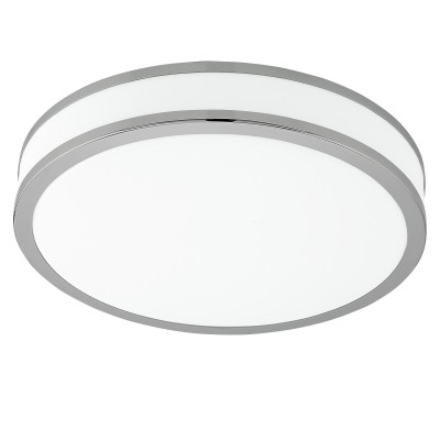Eglo PALERMO 2 95684 Настенно-потолочный светильник Eglo PALERMO 2 95684 Настенно-потолочный светильникКруглые<br>Светодиодный настенно-потолочный светильник PALERMO 2, 24W(LED), ?410, сталь, белый/пластик, белый, хром применяется преимущественно в домашнем освещении с использованием стандартных выключателей и переключателей для сетей 220V.<br><br>S освещ. до, м2: 10<br>Цветовая t, К: 3000<br>Тип лампы: LED - светодиодная<br>Тип цоколя: LED<br>Количество ламп: 1<br>MAX мощность ламп, Вт: 24<br>Диаметр, мм мм: 410<br>Высота, мм: 60<br>Цвет арматуры: белый