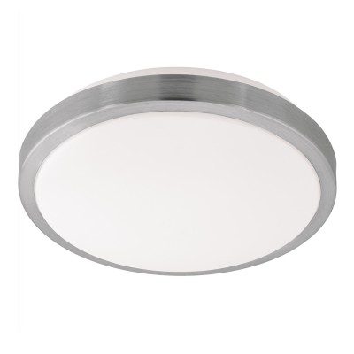 Eglo COMPETA 1 96033 Настенно-потолочный светильник Eglo COMPETA 1 96033 Настенно-потолочный светильникКруглые<br>Светодиодный настенно-потолочный светильник COMPETA 1, 22W(LED), ?325, сталь, белый/пластик, белый, никель мат. применяется преимущественно в домашнем освещении с использованием стандартных выключателей и переключателей для сетей 220V.<br><br>S освещ. до, м2: 9<br>Цветовая t, К: 3000<br>Тип лампы: LED - светодиодная<br>Тип цоколя: LED<br>Количество ламп: 1<br>MAX мощность ламп, Вт: 22<br>Диаметр, мм мм: 325<br>Высота, мм: 55<br>Цвет арматуры: белый