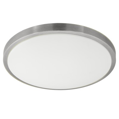 Eglo COMPETA 1 96034 Настенно-потолочный светильник Eglo COMPETA 1 96034 Настенно-потолочный светильникКруглые<br>Светодиодный настенно-потолочный светильник COMPETA 1, 24W(LED), ?430, сталь, белый/пластик, белый, никель мат. применяется преимущественно в домашнем освещении с использованием стандартных выключателей и переключателей для сетей 220V.<br><br>S освещ. до, м2: 10<br>Цветовая t, К: 3000<br>Тип лампы: LED - светодиодная<br>Тип цоколя: LED<br>Количество ламп: 1<br>MAX мощность ламп, Вт: 24<br>Диаметр, мм мм: 430<br>Высота, мм: 55<br>Цвет арматуры: белый