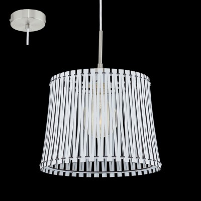 Eglo SENDERO 96184 Подвесной светильник Eglo SENDERO 96184 Подвесной светильникОдиночные<br>Подвес SENDERO, 1х60W(E27), ?300, сталь, белый/дерево, белый применяется преимущественно в домашнем освещении с использованием стандартных выключателей и переключателей для сетей 220V.<br><br>Тип цоколя: E27<br>Количество ламп: 1<br>MAX мощность ламп, Вт: 60<br>Диаметр, мм мм: 300<br>Высота, мм: 1100<br>Цвет арматуры: белый