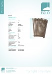 Настенно-потолочный светильник Eglo 96202 SENDERO