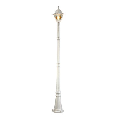 A1017PA-1WG Arte lamp Светильник A1017PA-1WG Arte lamp СветильникБольшие фонари<br><br><br>Тип лампы: Накаливания / энергосбережения / светодиодная<br>Тип цоколя: E27<br>Цвет арматуры: белый-ЗОЛОТОЙ<br>Количество ламп: 1<br>Диаметр, мм мм: 190<br>Длина, мм: 190<br>Высота, мм: 2220<br>MAX мощность ламп, Вт: 75W<br>Общая мощность, Вт: 75W