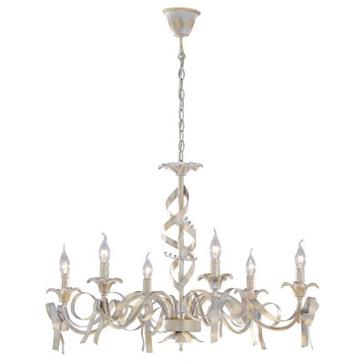 Светильник Arte lamp A1018LM-6GA OLIVIA Светильник Arte lamp A1018LM-6GA OLIVIAПодвесные<br>Компания «Светодом» предлагает широкий ассортимент люстр от известных производителей. Представленные в нашем каталоге товары выполнены из современных материалов и обладают отличным качеством. Благодаря широкому ассортименту Вы сможете найти у нас люстру под любой интерьер. Мы предлагаем как классические варианты, так и современные модели, отличающиеся лаконичностью и простотой форм. Стильная люстра Arte lamp A1018LM-6GA станет украшением любого дома. Эта модель от известного производителя не оставит равнодушным ценителей красивых и оригинальных предметов интерьера. Люстра Arte lamp A1018LM-6GA обеспечит равномерное распределение света по всей комнате. При выборе обратите внимание на характеристики, позволяющие приобрести наиболее подходящую модель. Купить понравившуюся люстру по доступной цене Вы можете в интернет-магазине «Светодом».<br><br>Установка на натяжной потолок: Да<br>S освещ. до, м2: 12<br>Крепление: Крюк<br>Тип лампы: накал-я - энергосбер-я<br>Тип цоколя: E14<br>Количество ламп: 6<br>MAX мощность ламп, Вт: 40<br>Диаметр, мм мм: 800<br>Высота, мм: 620<br>Цвет арматуры: белый с золотистой патиной