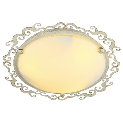 Светильник Arte lamp A1060PL-3WG Riccioli Светильник Arte lamp A1060PL-3WG RiccioliКруглые<br>Настенно-потолочные светильники – это универсальные осветительные варианты, которые подходят для вертикального и горизонтального монтажа. В интернет-магазине «Светодом» Вы можете приобрести подобные модели по выгодной стоимости. В нашем каталоге представлены как бюджетные варианты, так и эксклюзивные изделия от производителей, которые уже давно заслужили доверие дизайнеров и простых покупателей. Настенно-потолочный светильник ARTELamp A1060PL-3WG станет прекрасным дополнением к основному освещению. Благодаря качественному исполнению и применению современных технологий при производстве эта модель будет радовать Вас своим привлекательным внешним видом долгое время. Приобрести настенно-потолочный светильник ARTELamp A1060PL-3WG можно, находясь в любой точке России. Компания «Светодом» осуществляет доставку заказов не только по Москве и Екатеринбургу, но и в остальные города.<br><br>S освещ. до, м2: 9<br>Тип товара: Светильник<br>Тип цоколя: E27<br>Количество ламп: 3<br>MAX мощность ламп, Вт: 60<br>Диаметр, мм мм: 410<br>Высота, мм: 100