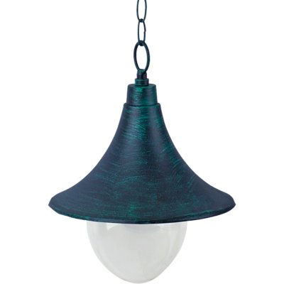 Светильник уличный Arte lamp A1085SO-1BG Malaga Светильник уличный Arte lamp A1085SO-1BG MalagaПодвесные<br>Обеспечение качественного уличного освещения – важная задача для владельцев коттеджей. Компания «Светодом» предлагает современные светильники, которые порадуют Вас отличным исполнением. В нашем каталоге представлена продукция известных производителей, пользующихся популярностью благодаря высокому качеству выпускаемых товаров. Уличный светильник Arte lamp A1085SO-1BG не просто обеспечит качественное освещение, но и станет украшением Вашего участка. Модель выполнена из современных материалов и имеет влагозащитный корпус, благодаря которому ей не страшны осадки. Купить уличный светильник Arte lamp A1085SO-1BG, представленный в нашем каталоге, можно с помощью онлайн-формы для заказа. Чтобы задать имеющиеся вопросы, звоните нам по указанным телефонам. Мы доставим Ваш заказ не только в Москву и Екатеринбург, но и другие города.<br><br>S освещ. до, м2: 7<br>Тип лампы: накаливания / энергосбережения / LED-светодиодная<br>Тип цоколя: E27<br>Количество ламп: 1<br>Ширина, мм: 250<br>MAX мощность ламп, Вт: 100<br>Диаметр, мм мм: 250<br>Длина цепи/провода, мм: 670<br>Длина, мм: 250<br>Высота, мм: 300<br>Цвет арматуры: медный