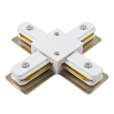 X -Соединитель Arte lamp A110033 Track accessories X -Соединитель Arte lamp A110033 Track accessoriesШинопровод<br><br><br>Тип товара: Светильник<br>Цвет арматуры: белый