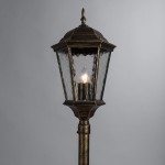 Светильник столб уличный Arte lamp A1206PA-1BN Genova