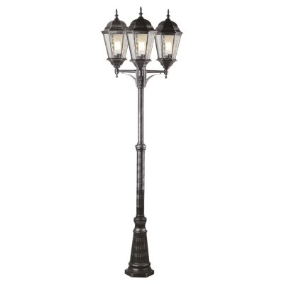 Светильник столб уличный Arte lamp A1207PA-3BS Genova Светильник столб уличный Arte lamp A1207PA-3BS GenovaБольшие фонари<br>Обеспечение качественного уличного освещения – важная задача для владельцев коттеджей. Компания «Светодом» предлагает современные светильники, которые порадуют Вас отличным исполнением. В нашем каталоге представлена продукция известных производителей, пользующихся популярностью благодаря высокому качеству выпускаемых товаров. Уличный светильник Arte lamp A1207PA-3BS не просто обеспечит качественное освещение, но и станет украшением Вашего участка. Модель выполнена из современных материалов и имеет влагозащитный корпус, благодаря которому ей не страшны осадки. Купить уличный светильник Arte lamp A1207PA-3BS, представленный в нашем каталоге, можно с помощью онлайн-формы для заказа. Чтобы задать имеющиеся вопросы, звоните нам по указанным телефонам. Мы доставим Ваш заказ не только в Москву и Екатеринбург, но и другие города.<br><br>S освещ. до, м2: 20<br>Тип лампы: накаливания / энергосбережения / LED-светодиодная<br>Тип цоколя: E27<br>Количество ламп: 3<br>Ширина, мм: 650<br>MAX мощность ламп, Вт: 100<br>Диаметр, мм мм: 650<br>Высота, мм: 2300