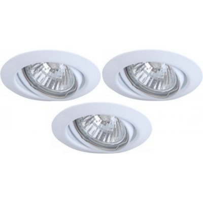 Светильник встраиваемый Arte lamp A1213PL-3WH Praktisch (3шт) Светильник встраиваемый Arte lamp A1213PL-3WH Praktisch (3шт)Круглые<br>Встраиваемые светильники – популярное осветительное оборудование, которое можно использовать в качестве основного источника или в дополнение к люстре. Они позволяют создать нужную атмосферу атмосферу и привнести в интерьер уют и комфорт. Интернет-магазин «Светодом» предлагает стильный встраиваемый светильник ARTE Lamp A1213PL-3WH. Данная модель достаточно универсальна, поэтому подойдет практически под любой интерьер. Перед покупкой не забудьте ознакомиться с техническими параметрами, чтобы узнать тип цоколя, площадь освещения и другие важные характеристики. Приобрести встраиваемый светильник ARTE Lamp A1213PL-3WH в нашем онлайн-магазине Вы можете либо с помощью «Корзины», либо по контактным номерам. Мы развозим заказы по Москве, Екатеринбургу и остальным российским городам.<br><br>S освещ. до, м2: 10<br>Тип лампы: галогенная<br>Тип цоколя: GU10<br>Количество ламп: 3<br>Ширина, мм: 82<br>MAX мощность ламп, Вт: 50<br>Диаметр, мм мм: 82<br>Диаметр врезного отверстия, мм: 70<br>Высота, мм: 110<br>Цвет арматуры: белый