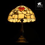 Настольная лампа тиффани Arte lamp A1230LT-1BG LILY