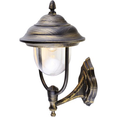 Уличный настенный светильник Arte lamp A1481AL-1BN Barcelona Уличный настенный светильник Arte lamp A1481AL-1BN BarcelonaНастенные<br>Обеспечение качественного уличного освещения – важная задача для владельцев коттеджей. Компания «Светодом» предлагает современные светильники, которые порадуют Вас отличным исполнением. В нашем каталоге представлена продукция известных производителей, пользующихся популярностью благодаря высокому качеству выпускаемых товаров. <br> Уличный светильник Arte lamp A1481AL-1BN не просто обеспечит качественное освещение, но и станет украшением Вашего участка. Модель выполнена из современных материалов и имеет влагозащитный корпус, благодаря которому ей не страшны осадки. <br> Купить уличный светильник Arte lamp A1481AL-1BN, представленный в нашем каталоге, можно с помощью онлайн-формы для заказа. Чтобы задать имеющиеся вопросы, звоните нам по указанным телефонам. Мы доставим Ваш заказ не только в Москву и Екатеринбург, но и другие города.<br><br>Тип цоколя: E27<br>Количество ламп: 1<br>Высота, мм: 50<br>Цвет арматуры: золотой