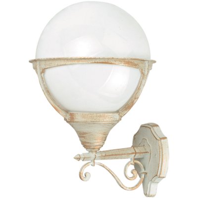 Светильник уличный Arte lamp A1491AL-1WG Monaco Светильник уличный Arte lamp A1491AL-1WG MonacoНастенные<br>Обеспечение качественного уличного освещения – важная задача для владельцев коттеджей. Компания «Светодом» предлагает современные светильники, которые порадуют Вас отличным исполнением. В нашем каталоге представлена продукция известных производителей, пользующихся популярностью благодаря высокому качеству выпускаемых товаров. Уличный светильник Arte lamp A1491AL-1WG не просто обеспечит качественное освещение, но и станет украшением Вашего участка. Модель выполнена из современных материалов и имеет влагозащитный корпус, благодаря которому ей не страшны осадки. Купить уличный светильник Arte lamp A1491AL-1WG, представленный в нашем каталоге, можно с помощью онлайн-формы для заказа. Чтобы задать имеющиеся вопросы, звоните нам по указанным телефонам.<br><br>S освещ. до, м2: 7<br>Тип лампы: накаливания / энергосбережения / LED-светодиодная<br>Тип цоколя: E27<br>Количество ламп: 1<br>Ширина, мм: 270<br>MAX мощность ламп, Вт: 100<br>Диаметр, мм мм: 300<br>Длина, мм: 300<br>Высота, мм: 440<br>Цвет арматуры: белый