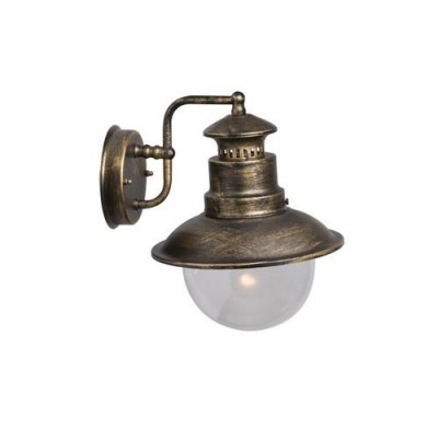 A1523AL-1BN Arte lamp Светильник A1523AL-1BN Arte lamp СветильникНастенные<br><br><br>Тип цоколя: E27<br>Количество ламп: 1<br>MAX мощность ламп, Вт: 60W<br>Диаметр, мм мм: 220<br>Размеры: 24*26*24<br>Длина, мм: 240<br>Высота, мм: 280<br>Цвет арматуры: ЧЕРНО-ЗОЛОТОЙ<br>Общая мощность, Вт: 60W