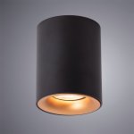 Светильник стакан черный с золотом Arte Lamp A1532PL-1BK TORRE