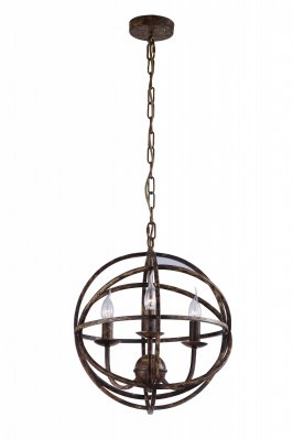 Подвесная люстра Arte lamp A1703SP-3BR Kopernik Подвесная люстра Arte lamp A1703SP-3BR KopernikПодвесные<br>Компания «Светодом» предлагает широкий ассортимент люстр от известных производителей. Представленные в нашем каталоге товары выполнены из современных материалов и обладают отличным качеством. Благодаря широкому ассортименту Вы сможете найти у нас люстру под любой интерьер. Мы предлагаем как классические варианты, так и современные модели, отличающиеся лаконичностью и простотой форм. <br>Стильная люстра Arte lamp A1703SP-3BR станет украшением любого дома. Эта модель от известного производителя не оставит равнодушным ценителей красивых и оригинальных предметов интерьера. Люстра Arte lamp A1703SP-3BR обеспечит равномерное распределение света по всей комнате. При выборе обратите внимание на характеристики, позволяющие приобрести наиболее подходящую модель. <br>Купить понравившуюся люстру по доступной цене Вы можете в интернет-магазине «Светодом». Мы предлагаем доставку не только по Москве и Екатеринбурге, но и по всей России.<br><br>Установка на натяжной потолок: Да<br>S освещ. до, м2: 6<br>Крепление: Планка<br>Тип лампы: накаливания / энергосбережения / LED-светодиодная<br>Тип цоколя: E14<br>Количество ламп: 3<br>MAX мощность ламп, Вт: 40<br>Диаметр, мм мм: 400<br>Длина цепи/провода, мм: 700<br>Высота, мм: 440<br>Цвет арматуры: коричневый