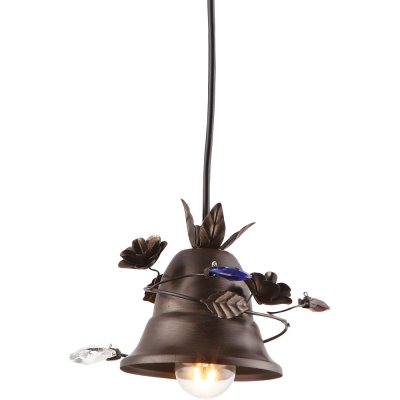 Подвесной светильник Arte lamp A1795SP-1RI Bells Подвесной светильник Arte lamp A1795SP-1RI BellsОдиночные<br>Подвесной светильник – это универсальный вариант, подходящий для любой комнаты. Сегодня производители предлагают огромный выбор таких моделей по самым разным ценам. В каталоге интернет-магазина «Светодом» мы собрали большое количество интересных и оригинальных светильников по выгодной стоимости. Вы можете приобрести их в Москве, Екатеринбурге и любом другом городе России. Подвесной светильник ARTELamp A1795SP-1RI сразу же привлечет внимание Ваших гостей благодаря стильному исполнению. Благородный дизайн позволит использовать эту модель практически в любом интерьере. Она обеспечит достаточно света и при этом легко монтируется. Чтобы купить подвесной светильник ARTELamp A1795SP-1RI, воспользуйтесь формой на нашем сайте или позвоните менеджерам интернет-магазина.<br><br>S освещ. до, м2: 2<br>Крепление: металлический крюк<br>Тип лампы: накаливания / энергосбережения / LED-светодиодная<br>Тип цоколя: E14<br>Количество ламп: 1<br>MAX мощность ламп, Вт: 40<br>Диаметр, мм мм: 120<br>Длина цепи/провода, мм: 1000<br>Высота, мм: 120<br>Оттенок (цвет): черный<br>Цвет арматуры: серый
