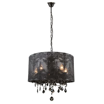 Люстра Arte lamp A1800LM-5BK Jennifer Люстра Arte lamp A1800LM-5BK JenniferПодвесные<br>Компания «Светодом» предлагает широкий ассортимент люстр от известных производителей. Представленные в нашем каталоге товары выполнены из современных материалов и обладают отличным качеством. Благодаря широкому ассортименту Вы сможете найти у нас люстру под любой интерьер. Мы предлагаем как классические варианты, так и современные модели, отличающиеся лаконичностью и простотой форм. Стильная люстра Arte lamp A1800LM-5BK станет украшением любого дома. Эта модель от известного производителя не оставит равнодушным ценителей красивых и оригинальных предметов интерьера. Люстра Arte lamp A1800LM-5BK обеспечит равномерное распределение света по всей комнате. При выборе обратите внимание на характеристики, позволяющие приобрести наиболее подходящую модель. Купить понравившуюся люстру по доступной цене Вы можете в интернет-магазине «Светодом».<br><br>Установка на натяжной потолок: Да<br>S освещ. до, м2: 14<br>Крепление: Крюк<br>Тип лампы: накаливания / энергосбережения / LED-светодиодная<br>Тип цоколя: E14<br>Количество ламп: 5<br>Ширина, мм: 500<br>MAX мощность ламп, Вт: 40<br>Диаметр, мм мм: 500<br>Длина цепи/провода, мм: 940<br>Высота, мм: 470